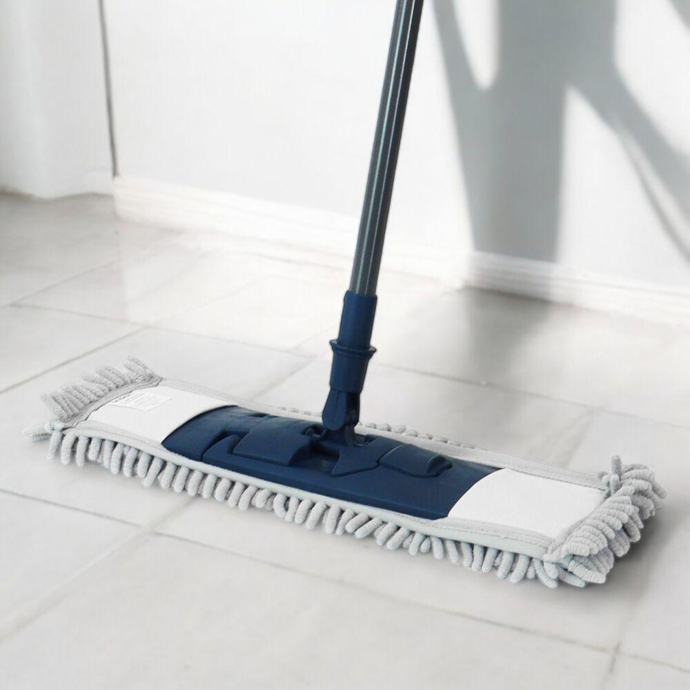 Mop De Microfibra Ajustável 40cm - Limpeza Prática E Eficiente Para Todos Os Ambientes - 3