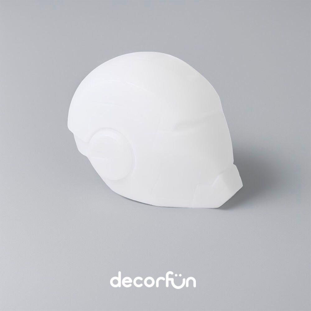 Luminária Capacete Iron Man: Illuminate Seu Mundo Com Estilo E Atitude Marvel! - 2