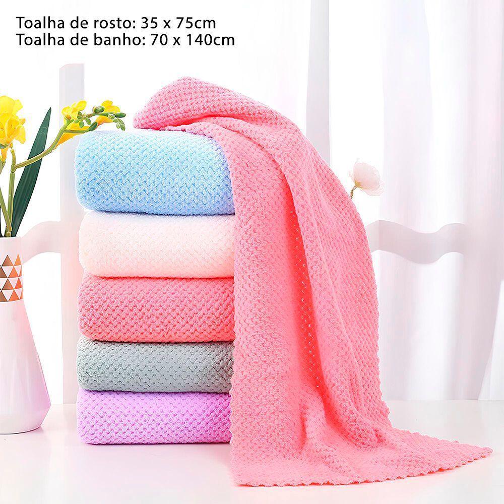 Toalhas Azul Luxo: Conforto E Sofisticação Para Seu Banho E Presentes Inesquecíveis! - 3