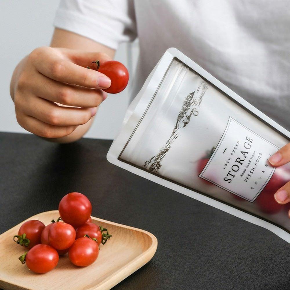 Conjunto Prático De 4 Potinhos De Silicone Para Armazenamento E Organização De Alimentos - 4