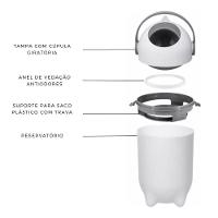 Lixeira Inteligente Antiodor Para Fraldas - Praticidade E Estilo Para Pais Modernos! - 2