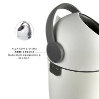Lixeira Inteligente Antiodor Para Fraldas - Praticidade E Estilo Para Pais Modernos!