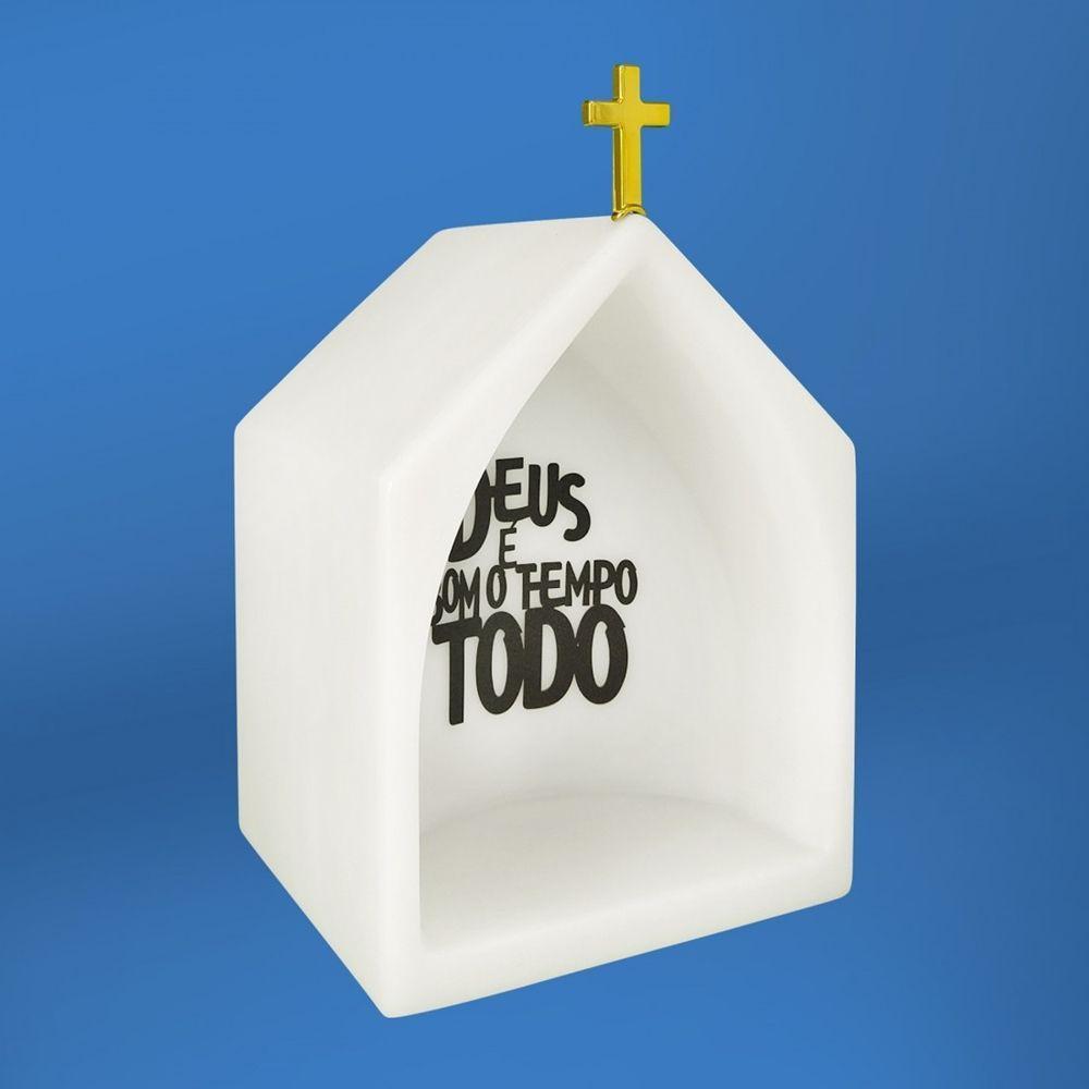 Oratório Led Deus é Bom - Luz E Beleza Para Sua Devoção E Espiritualidade - 5