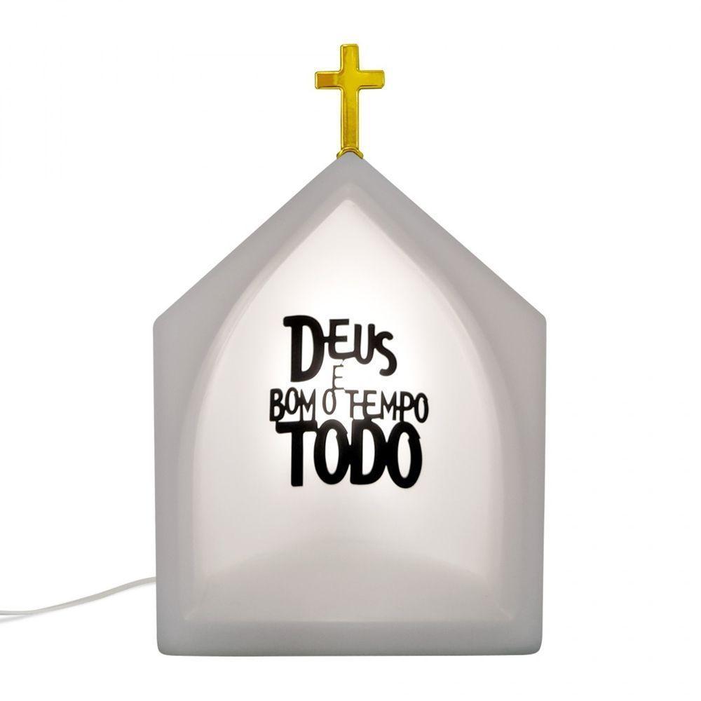 Oratório Led Deus é Bom - Luz E Beleza Para Sua Devoção E Espiritualidade - 6