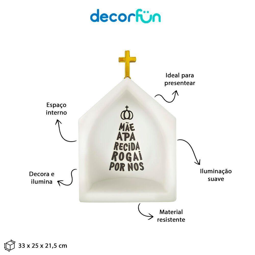 Oratório Iluminado Reflexão E Tradição Para Seu Espaço De Oração E Elegância - 3