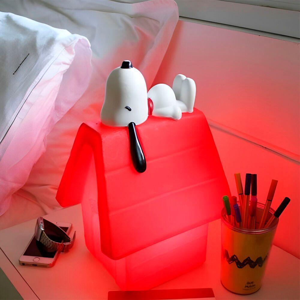 Luminária 3d Snoopy Peanuts: Iluminação Divertida E Atraente Para Seu Espaço! - 3