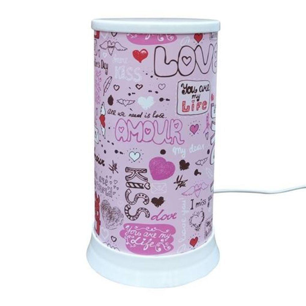 Luz Do Amor: Luminária Rosa Para Criar Momentos Românticos E Mágicos - 1