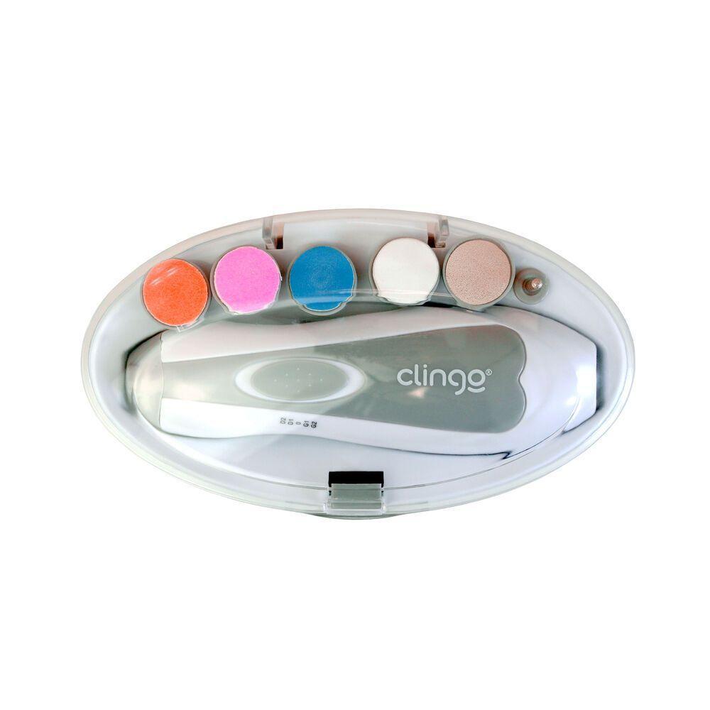 Kit De Manicure Elétrica Com 6 Lixas Led - Praticidade E Cuidado Para Mães E Bebês - 3