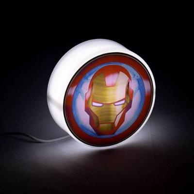 Luminária Led Iron Man: Estilo E Iluminação Em Um Só Produto Com Conexão Usb!