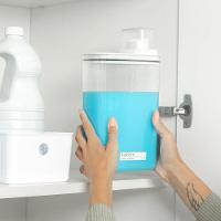 Dispenser Refinado De Sabão - Kit Elegante Para Lavanderia Com 2,3l E 1,5l