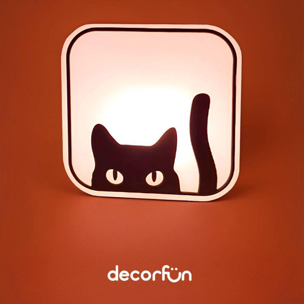 Luminária Gato Preto - Ilumine Seu Espaço Com Estilo E Mistério Deslumbrante - 5