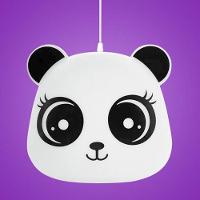 Luminária Pendente Panda: Iluminação Divertida E Aconchegante Para O Quarto Das Crianças - 3