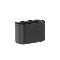 Lixeira Basculante Compacta 1l Preta - Estilo Moderno E Praticidade Para Todos Os Ambientes - 2