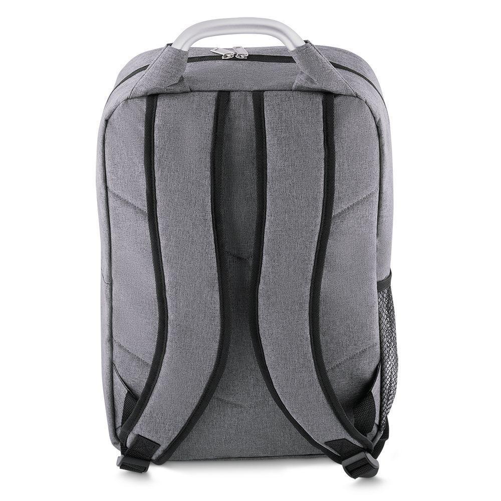 Mochila Slim Cinza Monocromática Para Notebook - Estilo E Conforto No Seu Dia A Dia - 2
