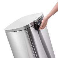 Lixeira Inox Com Pedal 30l - Modernidade E Elegância Para Sua Cozinha - 6