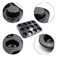Forma De Silicone Multiuso - 12 Cavidades Para Pão De Queijo E Lanches Irresistíveis - 2