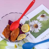 Colher De Silicone Antibacteriana 28cm - Praticidade E Estilo Na Sua Cozinha - 6