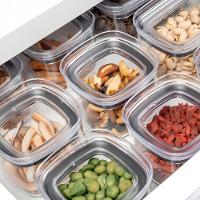 Conjunto Elegante De 6 Potes Herméticos Para Temperos - Organização Prática E Moderna - 6