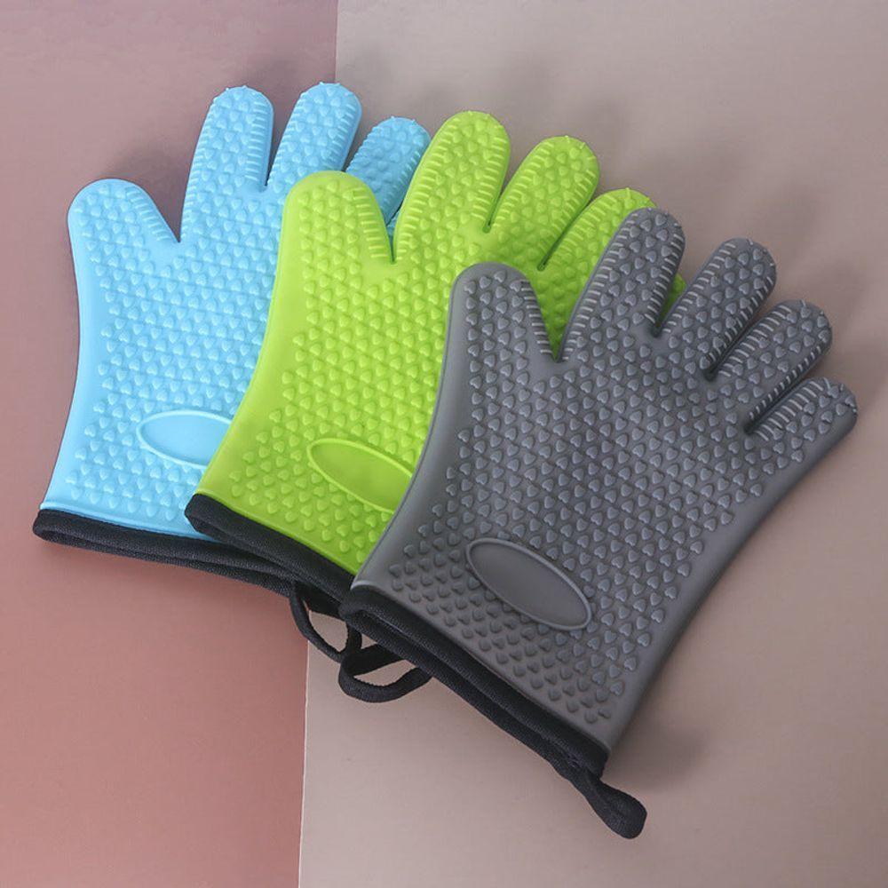 Luvas De Silicone Elegantes Para Cozinha - Proteção Térmica E Conforto Absoluto! - 2