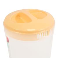 Jarra Plástica Translucida 3,5l Com Tampa Amarela - Elegância E Praticidade Para Suas Bebidas - 3