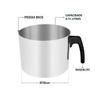 Caneca Ergonômica De Alumínio 0,75l - Perfeita Para Suas Bebidas Quentes! - 3