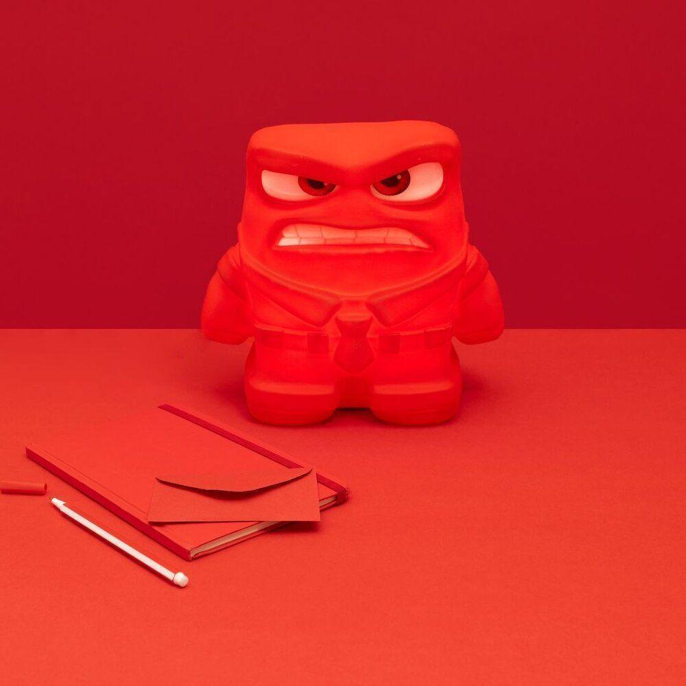 Luminária 3d Raiva - Divertidamente Disney, Bivolt E Divertida Para Todos Os Ambientes - 5
