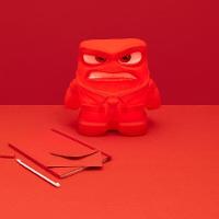 Luminária 3d Raiva - Divertidamente Disney, Bivolt E Divertida Para Todos Os Ambientes - 5