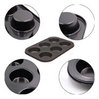 Forma Antiaderente Para Pão De Queijo - 6 Cavidades Para Delícias Práticas E Saborosas - 2