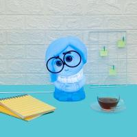 Luminária 3d Tristeza: A Luz Que Acolhe Emoções Disney Divertidamente 110-220v - 2