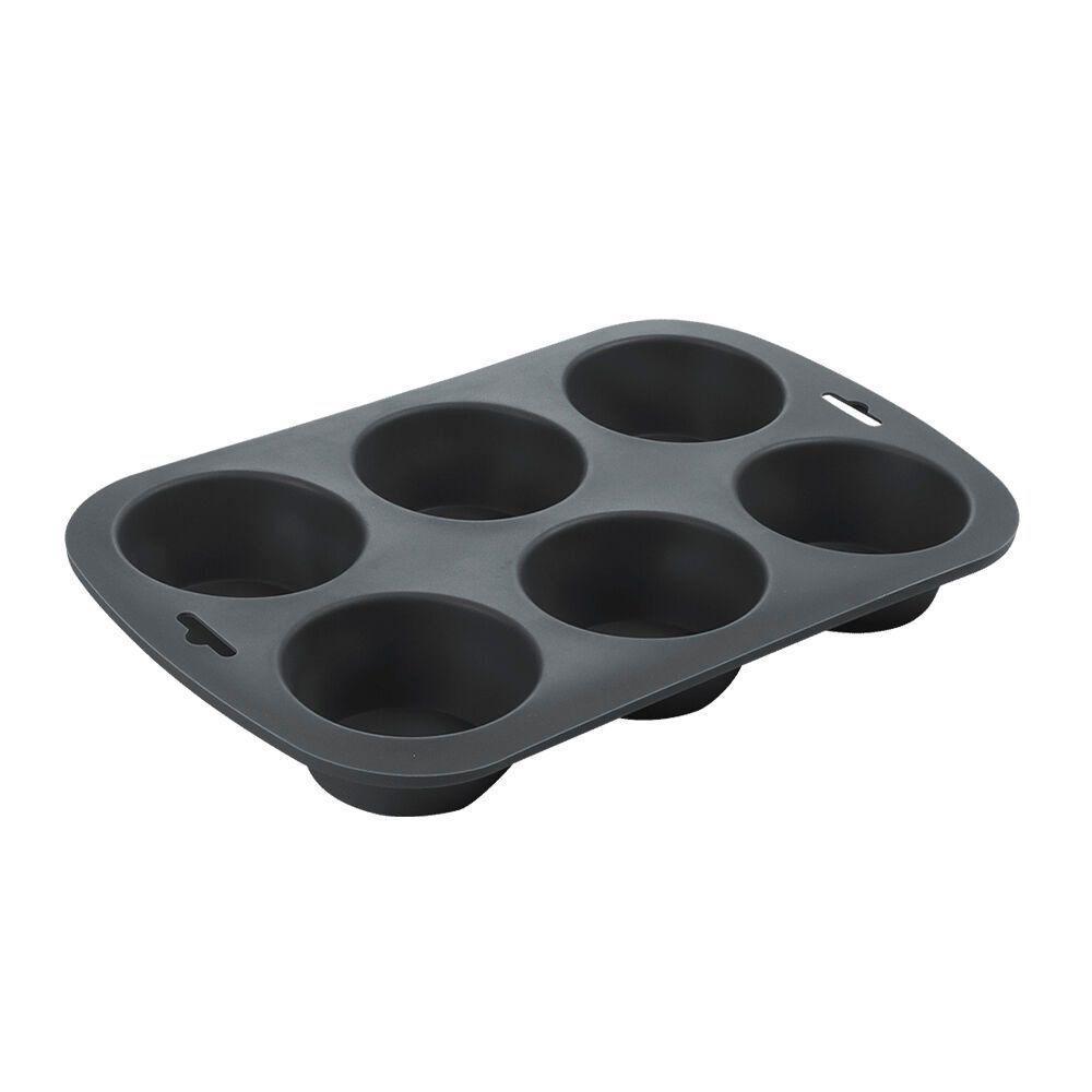 Forma De Silicone Retangular Para 6 Cupcakes - Praticidade E Sabor Em Cada Receita! - 1