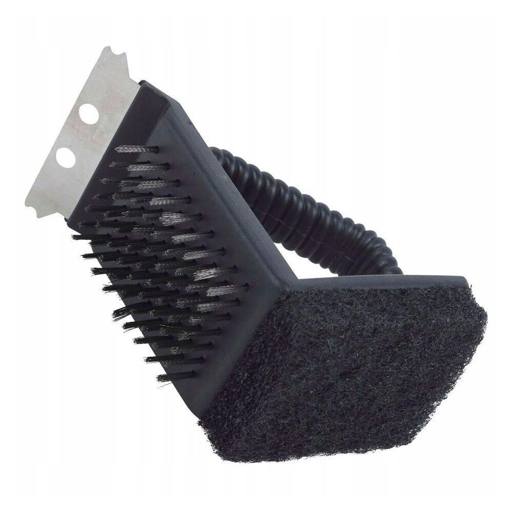 Escova 3 Em 1 Para Limpeza Profunda De Grelhas E Churrasqueiras - 2