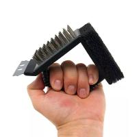 Escova 3 Em 1 Para Limpeza Profunda De Grelhas E Churrasqueiras - 1