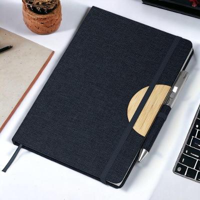 Caderno Premium Azul Com Suporte Para Caneta E Fecho Elástico - Estilo E Funcionalidade