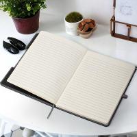 Caderno Premium Azul Com Suporte Para Caneta E Fecho Elástico - Estilo E Funcionalidade - 4