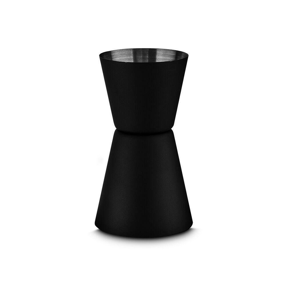 Coqueteleira Elegante De Aço Inoxidável Preta Com Acessórios Para Drinks Irresistíveis - 4