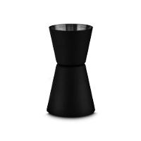 Coqueteleira Elegante De Aço Inoxidável Preta Com Acessórios Para Drinks Irresistíveis