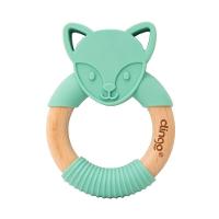 Mordedor De Silicone E Madeira Raposa - Conforto E Alegria Para Bebês Em Dentição - 1