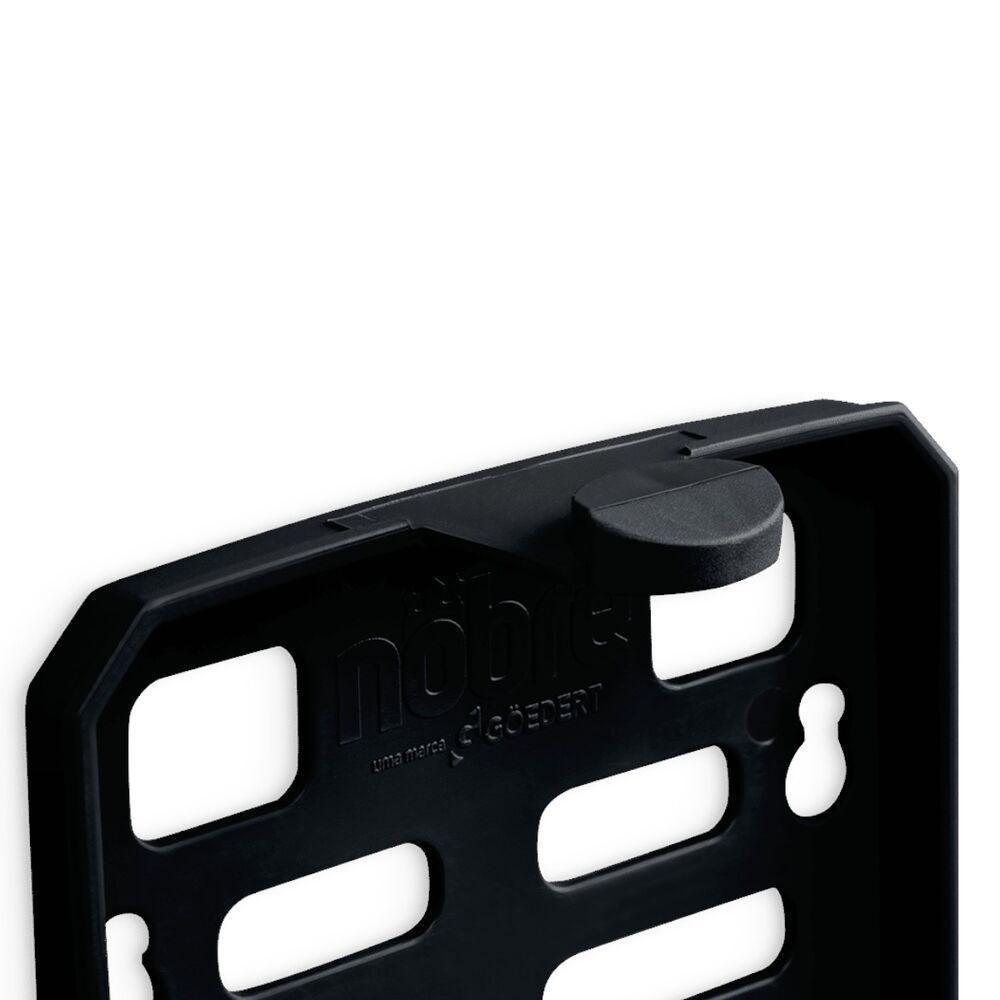 Dispenser Sofisticado Para Sabonete Líquido Ou álcool Gel 800ml - Preto E Branco Clássico - 3