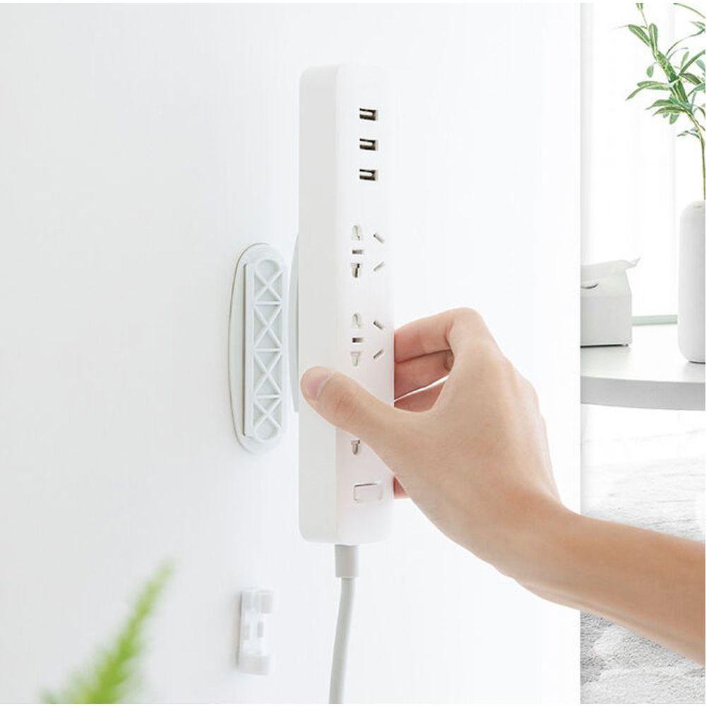 Suporte Adesivo Para Roteador E Energia - Organização Prática Sem Furos - 2
