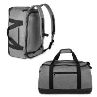 Mochila Bolsa 2 Em 1: Prática E Estilosa Para Academia E Dia A Dia - Cinza Moderno - 1