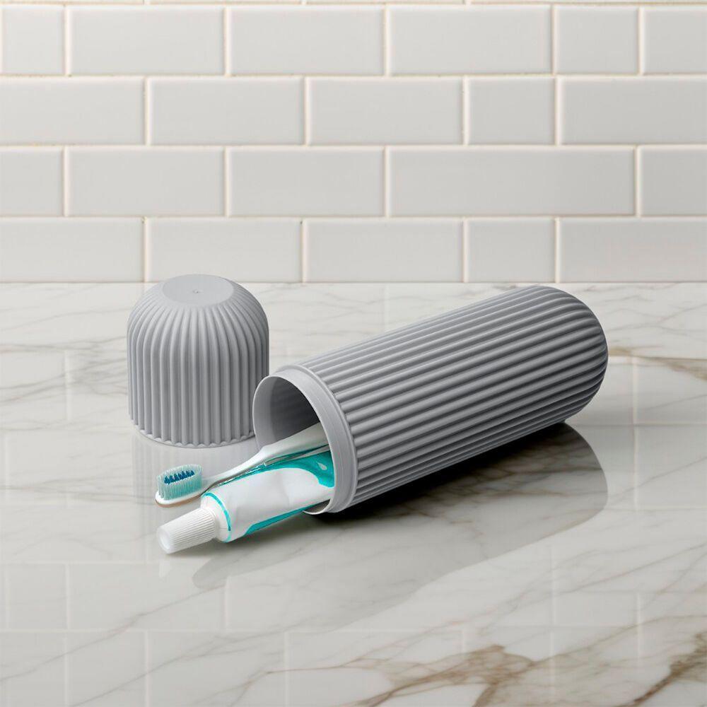 Estojo Prático Para Escova E Pasta De Dentes - Higiene Sempre Ao Seu Lado - 4