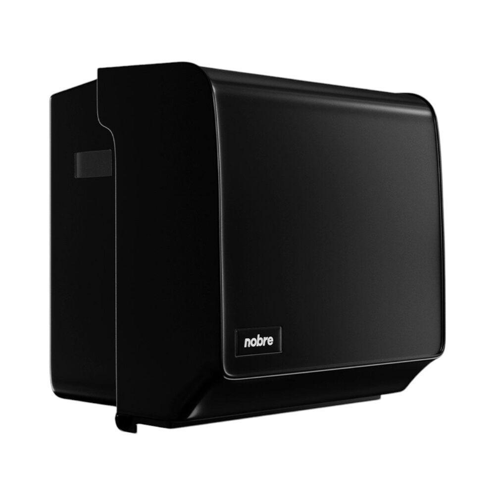 Dispenser Elegante E Prático Para Toalha Bobina - Preto, Ideal Para Ambientes Movimentados - 5