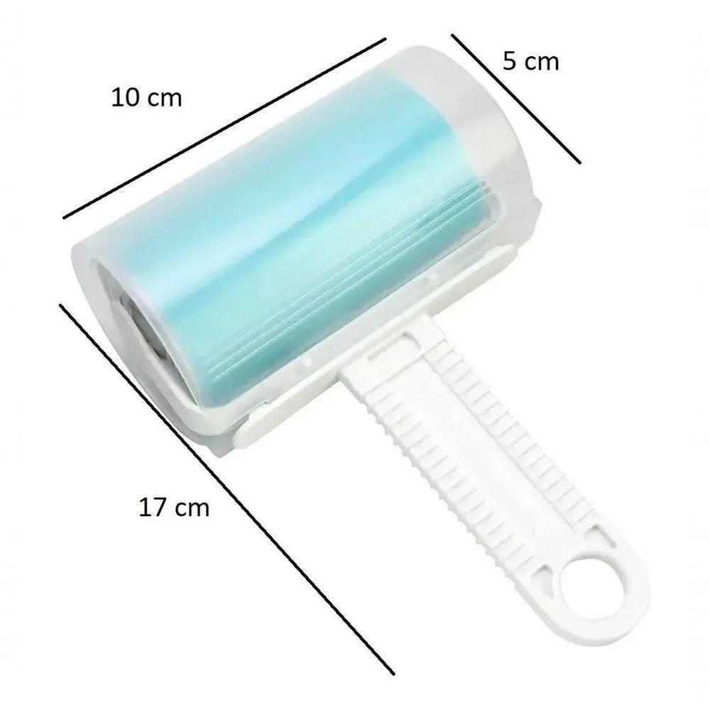 Rolo Adesivo Reutilizável Para Remoção De Pelos – Limpeza Prática E Sustentável - 2