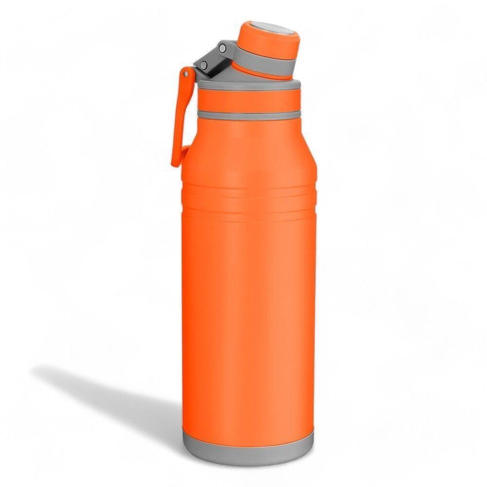 Garrafa Térmica Inox Laranja 1,2l: Praticidade E Estilo Para Sua Hidratação Diária - 3