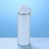 Garrafa Térmica 570ml Com Alça E Bico - Praticidade E Estilo Azul Ciano - 3