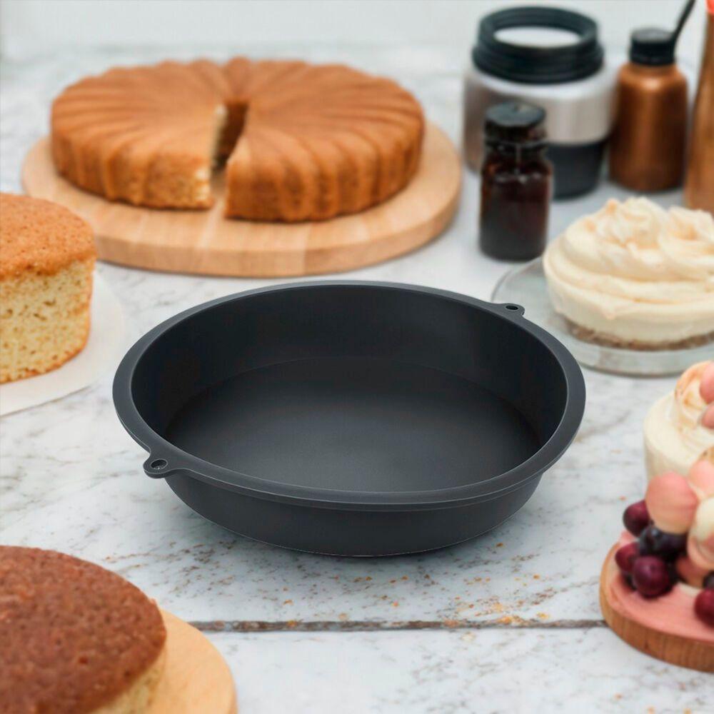 Forma De Bolo Em Silicone Flexível 24cm - Praticidade E Sabor Para Suas Receitas! - 5