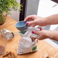 Conjunto De 3 Funis De Silicone: Praticidade E Organização Na Sua Cozinha! - 3