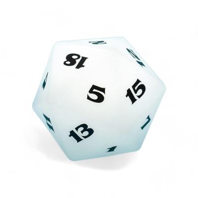 Luminária 3d Icosaedro Mágica Para Aventureiros De Rpg