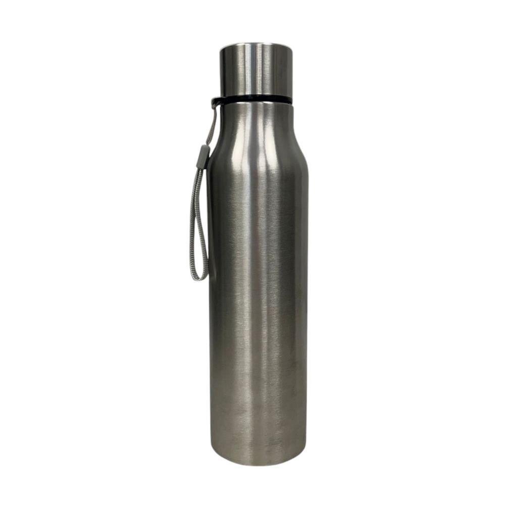 Garrafa De água Inox Escovado 1l - Estilo E Praticidade Para Hidratção Perfeita - 1