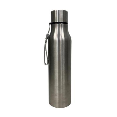 Garrafa De água Inox Escovado 1l - Estilo E Praticidade Para Hidratção Perfeita